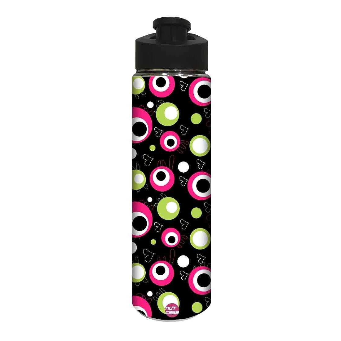 Designer Sipper Bottle for Kids -  Heart and Circle