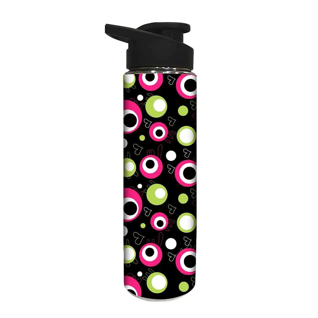 Designer Sipper Bottle for Kids -  Heart and Circle