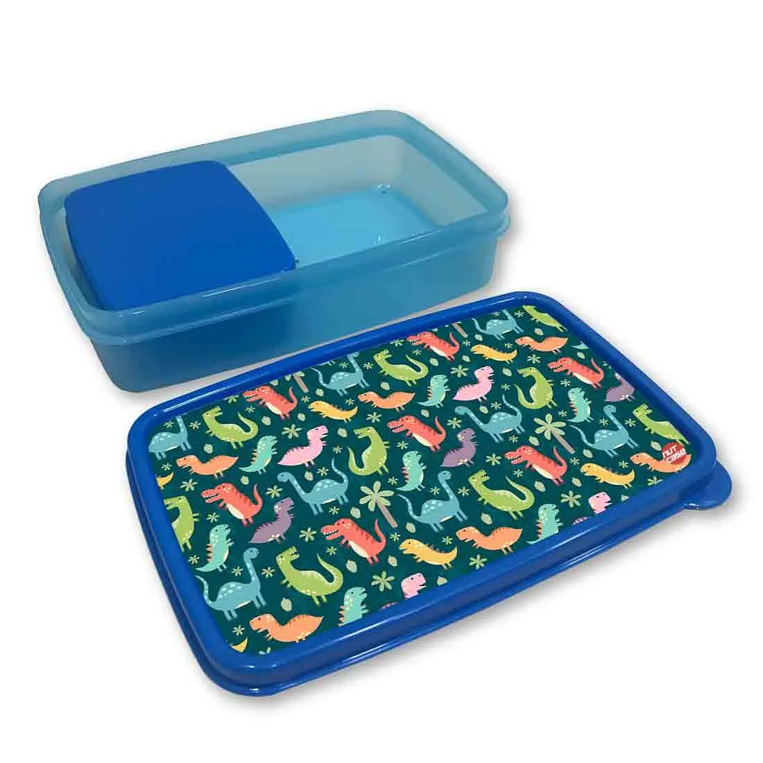 Designer Tiffin Box for Kids School Lunch Box Containers - Small Dinosaur