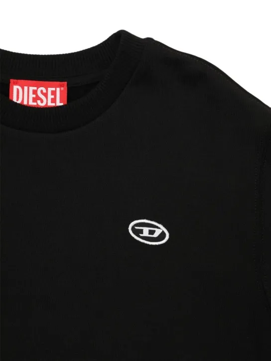 Diesel Kids   Cotton crewneck sweatshirt 