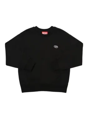 Diesel Kids   Cotton crewneck sweatshirt 