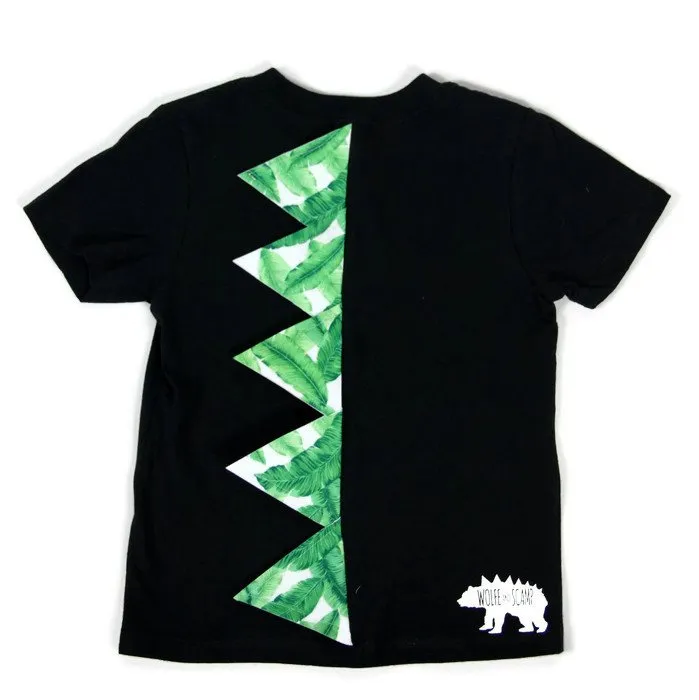 Dinosaur Spike Tee Rex Shirt in Palms for Kids and Adults