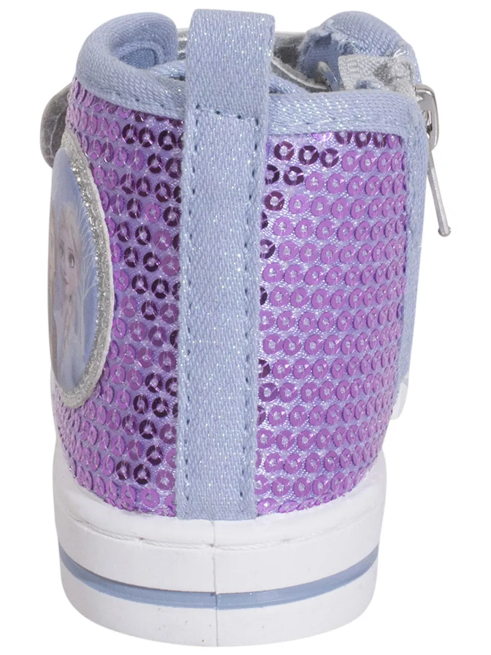 Disney Toddler Kids Girl's Frozen II Sneakers High Top Purple/Blue Sz: 9T