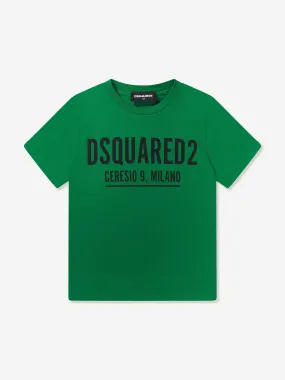 Dsquared2 Kids - Kids Relax Print Logo T-Shirt | Childsplay Clothing