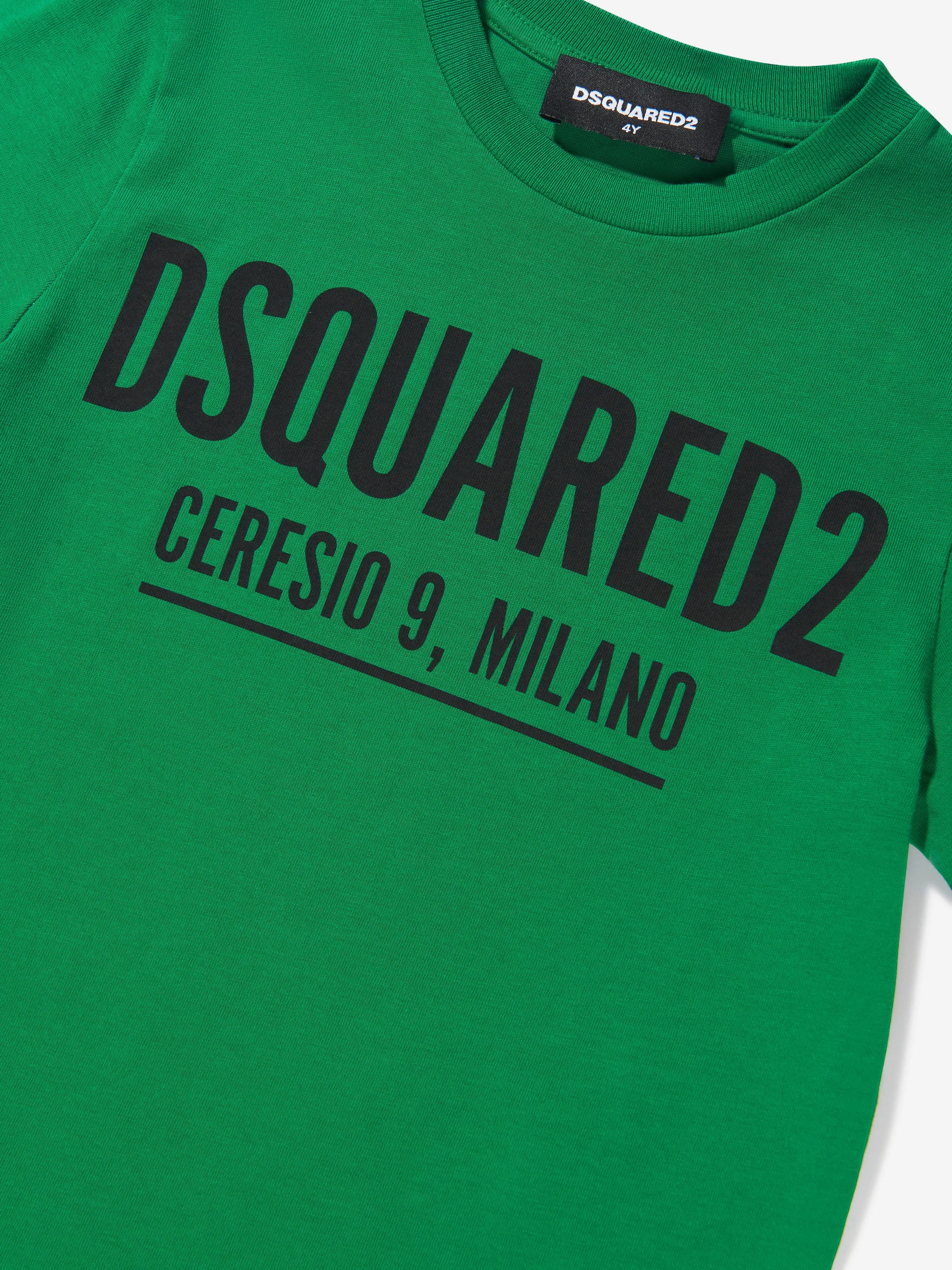 Dsquared2 Kids - Kids Relax Print Logo T-Shirt | Childsplay Clothing