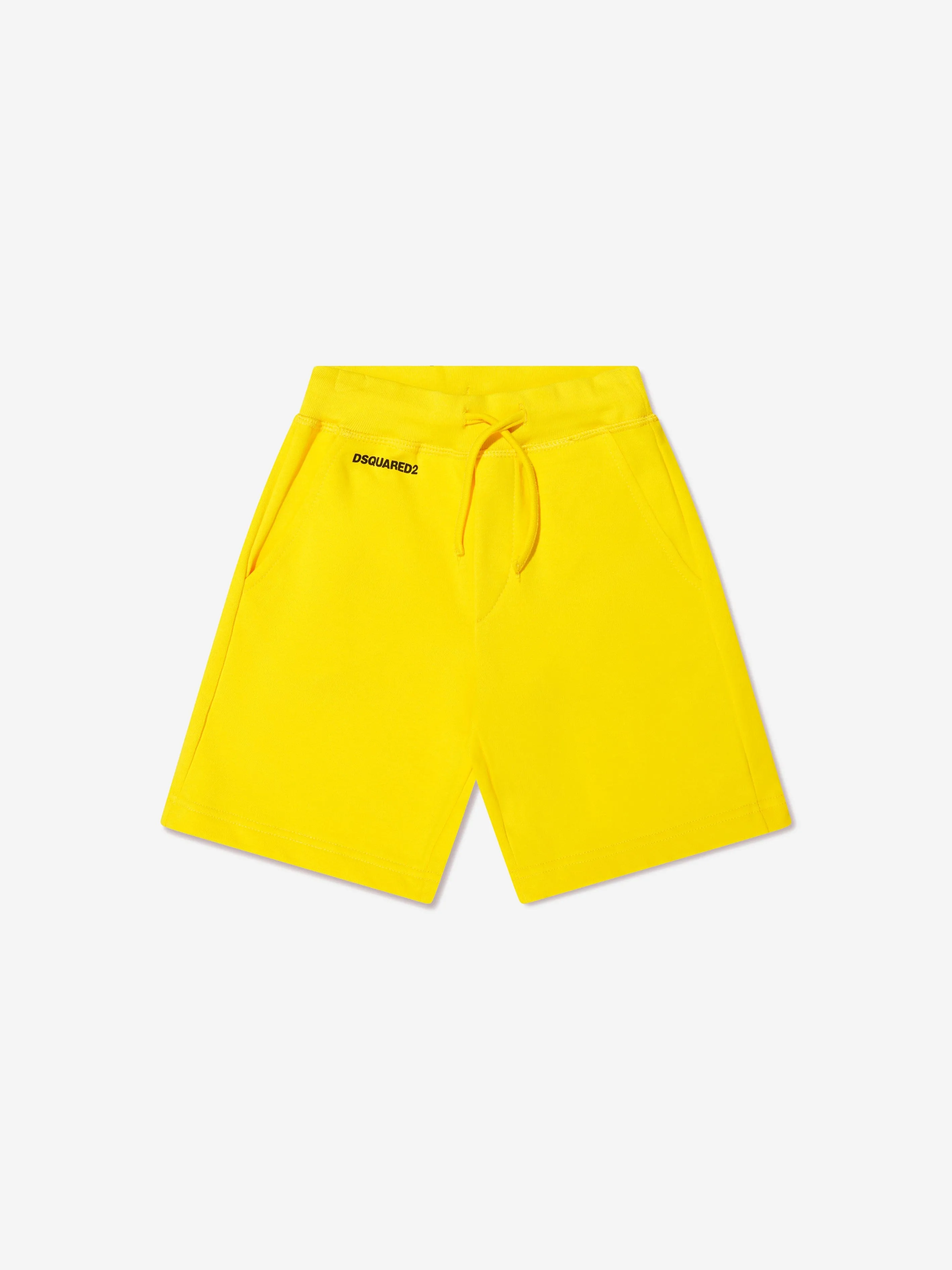 Dsquared2 Kids - Kids Sports Edition.07 Shorts In Yellow | Childsplay Clothing