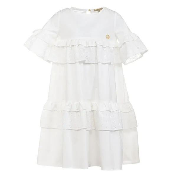 Elie Saab Kids White Dress