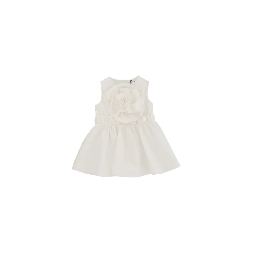 Elisabetta Franchi Kids White Dress