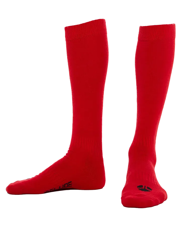 Elude Radiator Kids Sock Red | Socks Kids | Snow Skiers Warehouse