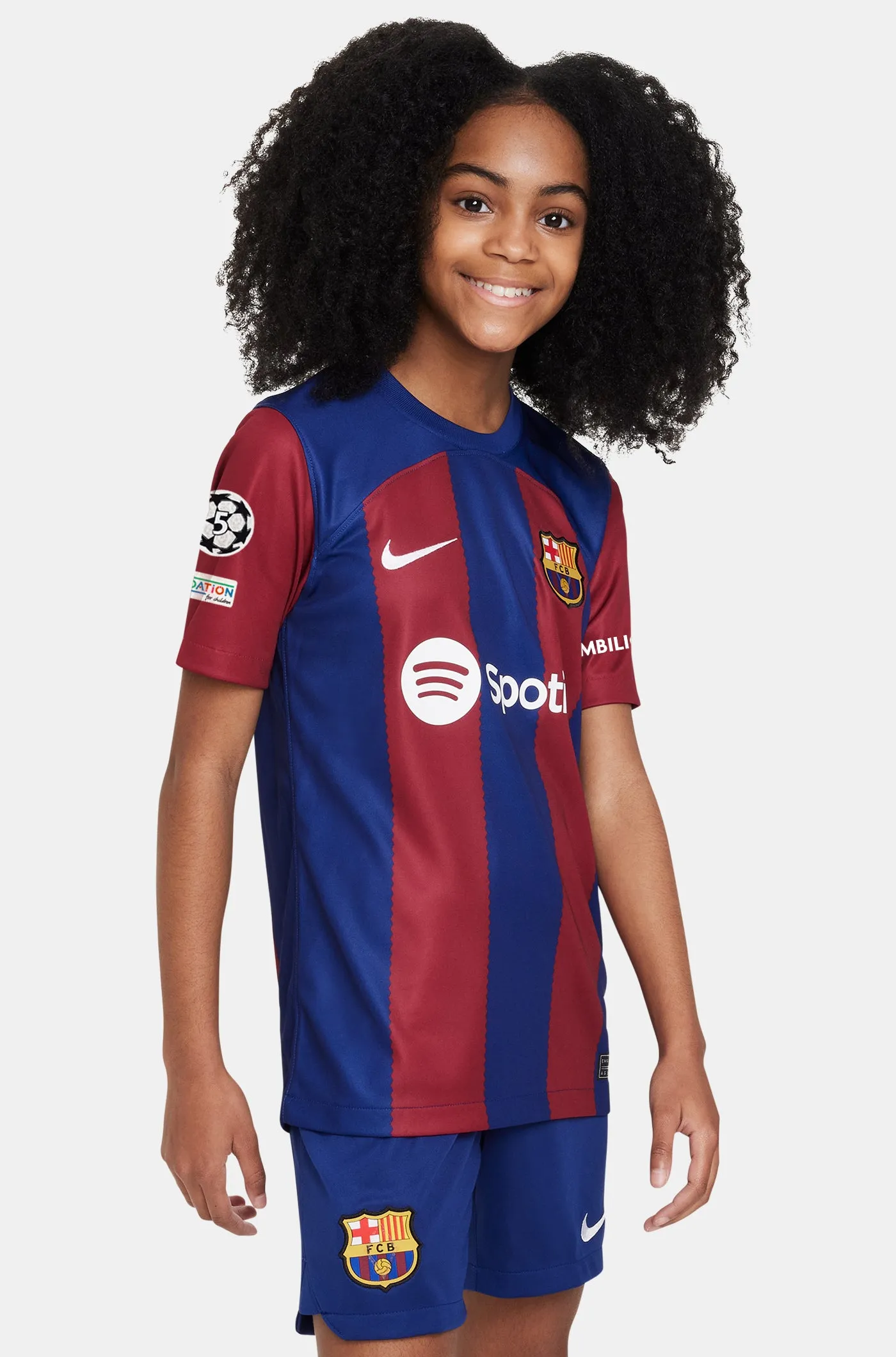 Barcelona home shirt 23/24 junior