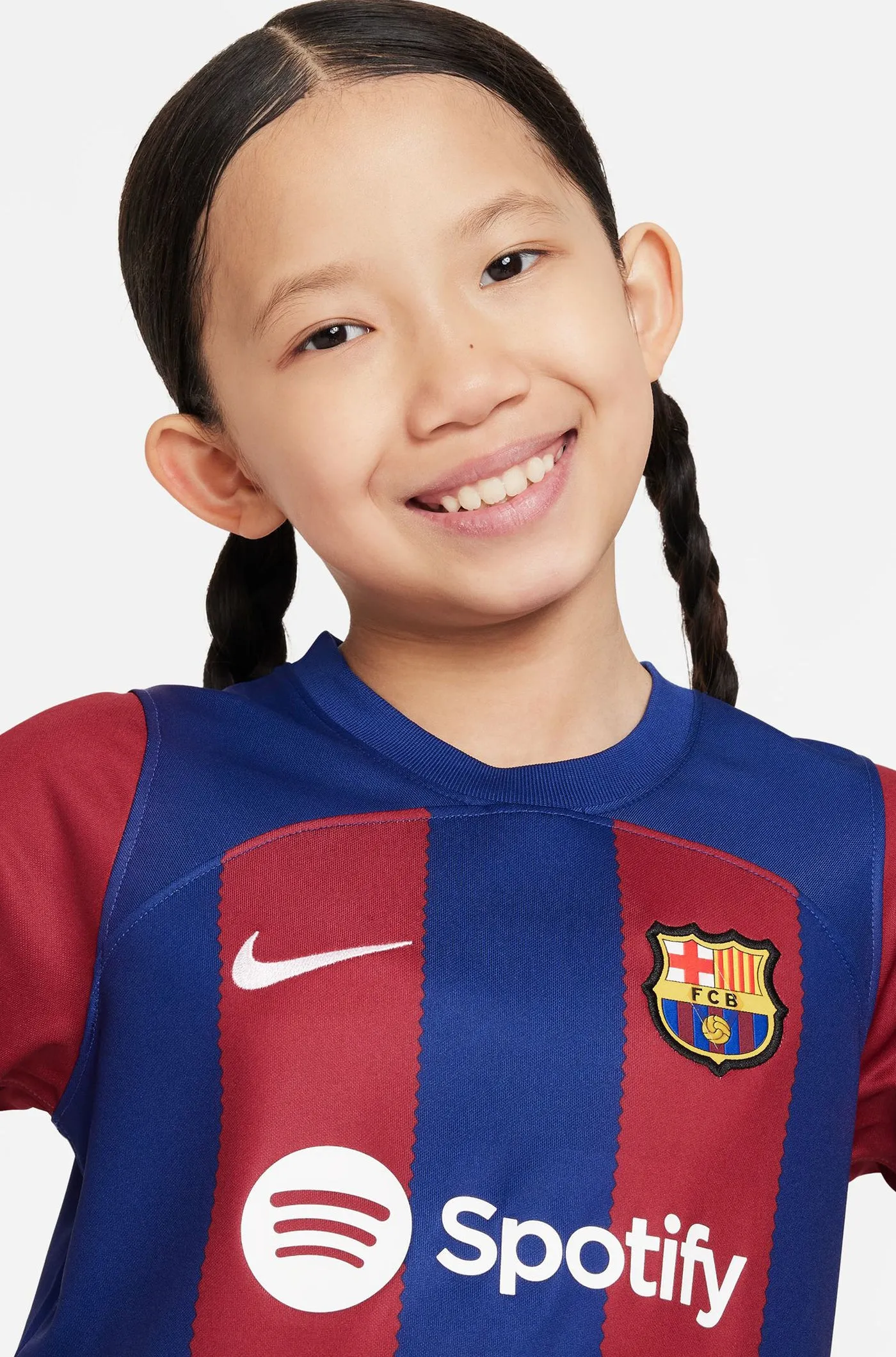 FC Barcelona Younger Kids Home Kit 23/24