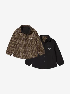 Fendi Kids Reversible Logo Shirt