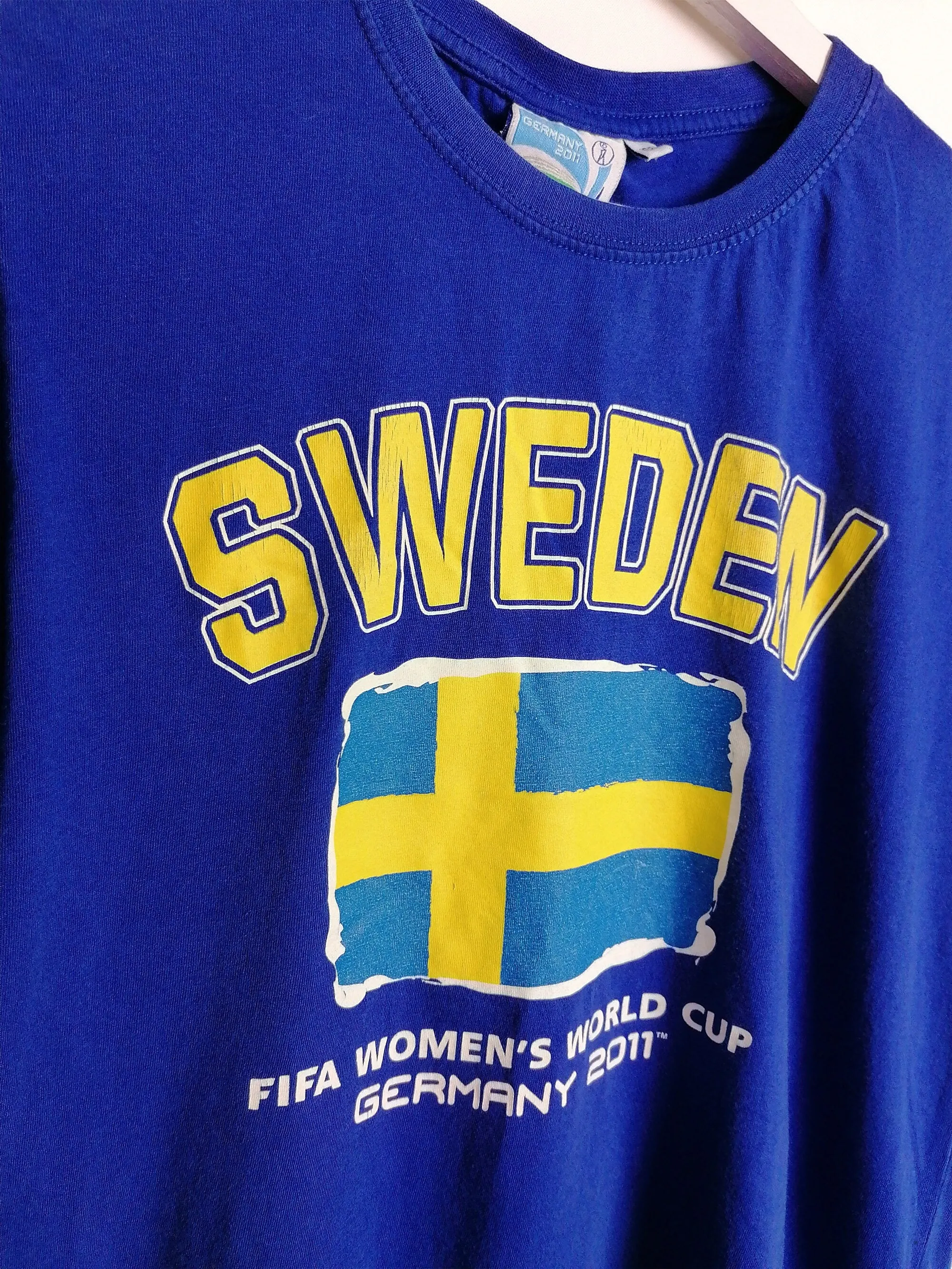 FIFA World Cup Sweden Kids Teens Women Petite T-shirt Size XS-S (152)