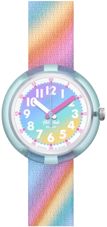 Stripy Pink Watch