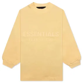 Children's Long Sleeve Shirt - Yellow Garden Design