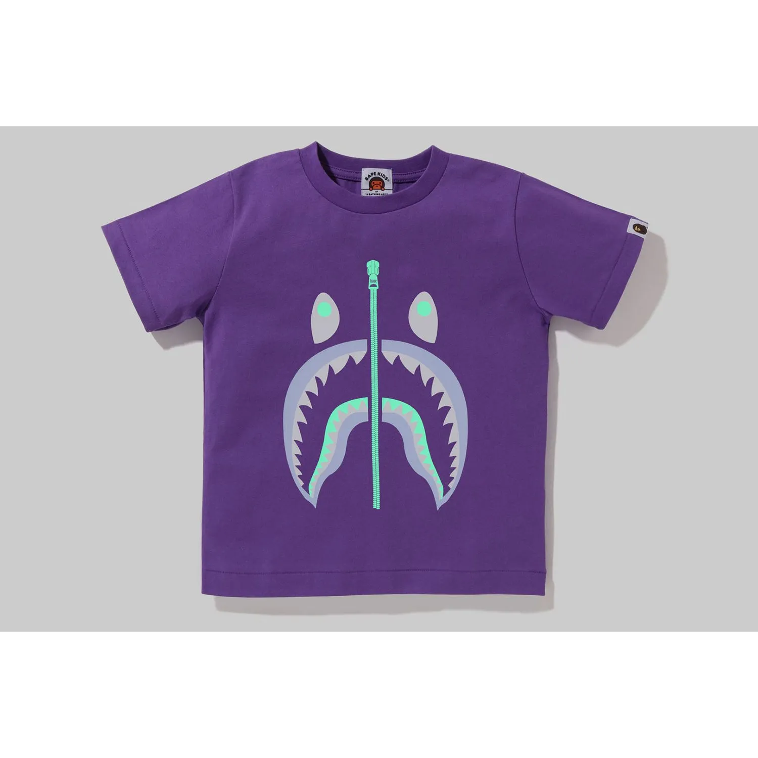 Kids Glow in the Dark Shark Tee