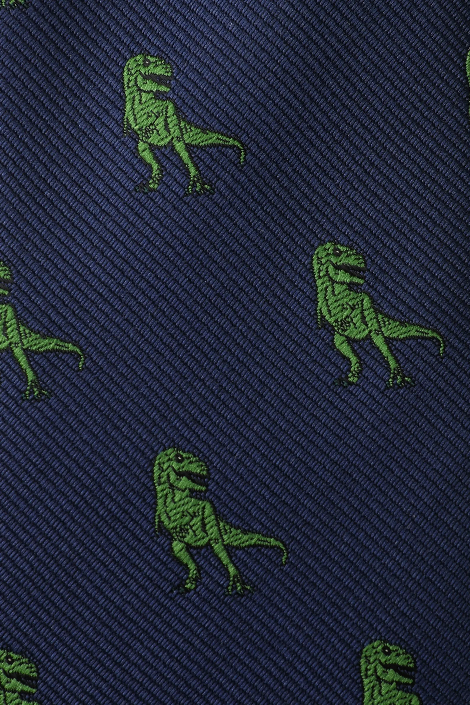 Green T-Rex Children's Necktie