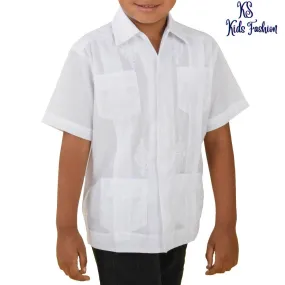 Guayabera para Niño KS-TM-78150 Kids Shirt