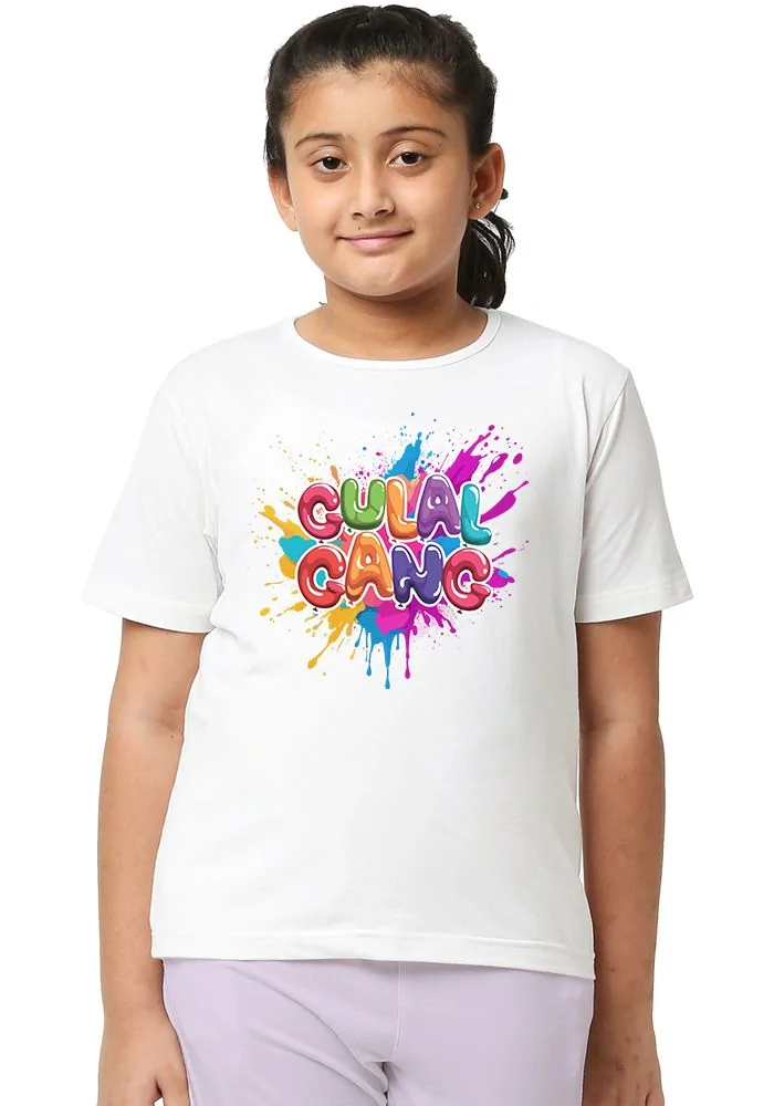 Gulal Gang Senior Kids T-Shirt