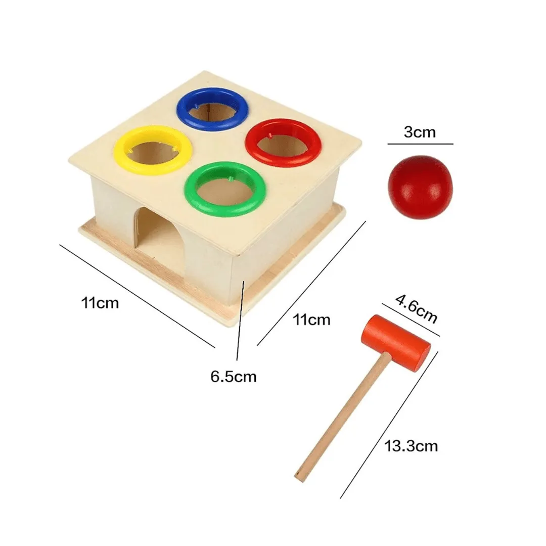 Wooden Hammer Ball Toy for Children