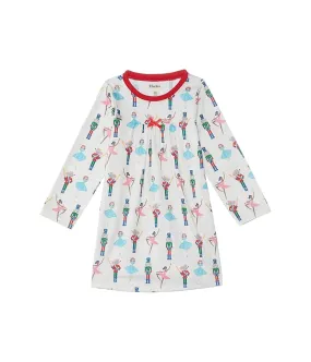 Kids Nutcracker Long Sleeve Nightdress for Toddler/Little/Big Kids