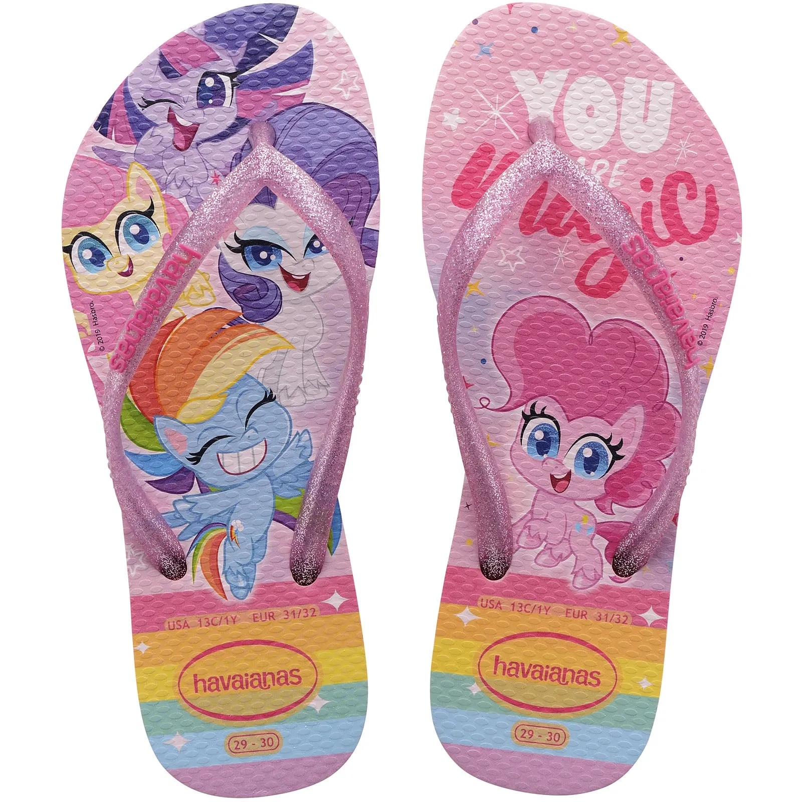 Havaianas Kids Slim My Little Pony Flip Flops - Pink