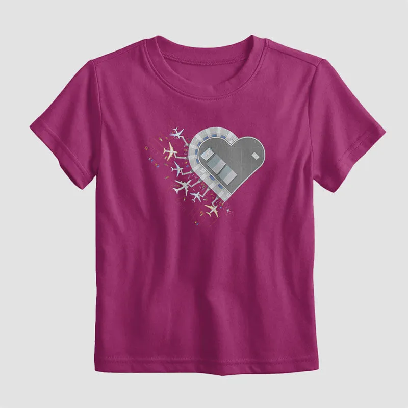 Heart Overhead - Kids T-Shirt