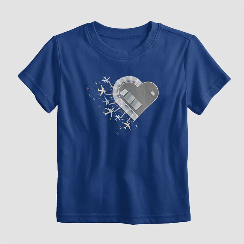 Heart Overhead - Kids T-Shirt