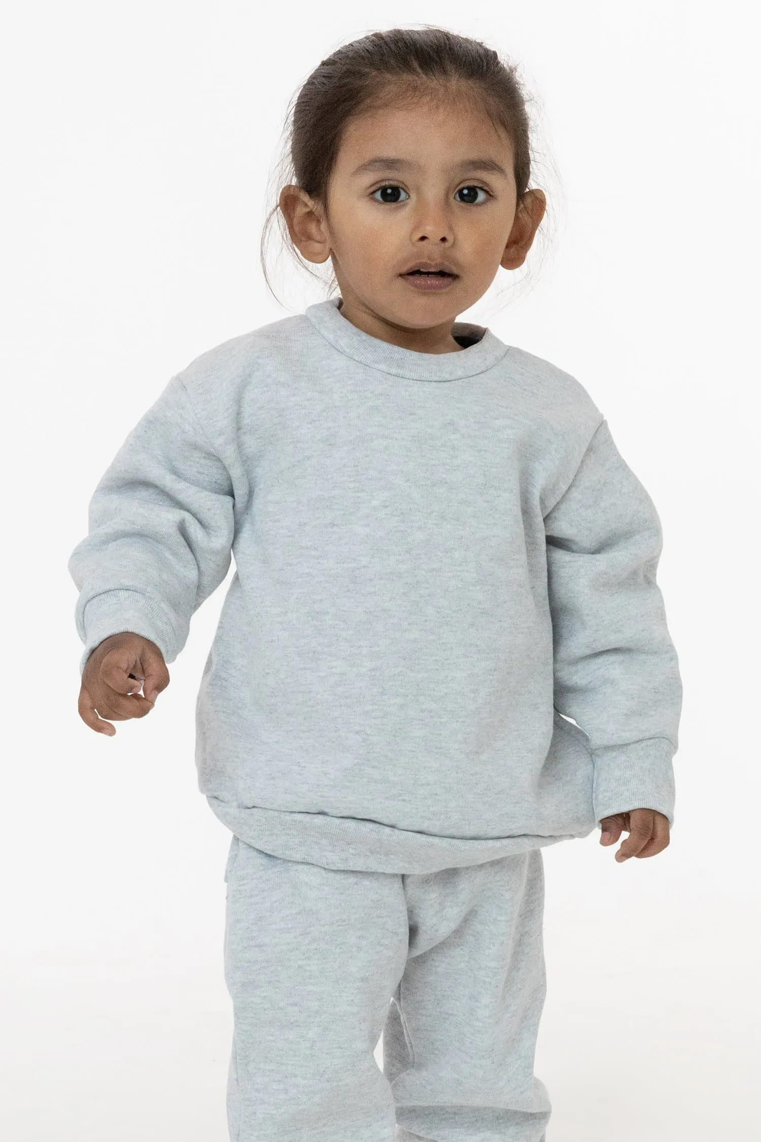 HF-107 - Kids Heavy Fleece Crewneck Sweatshirt