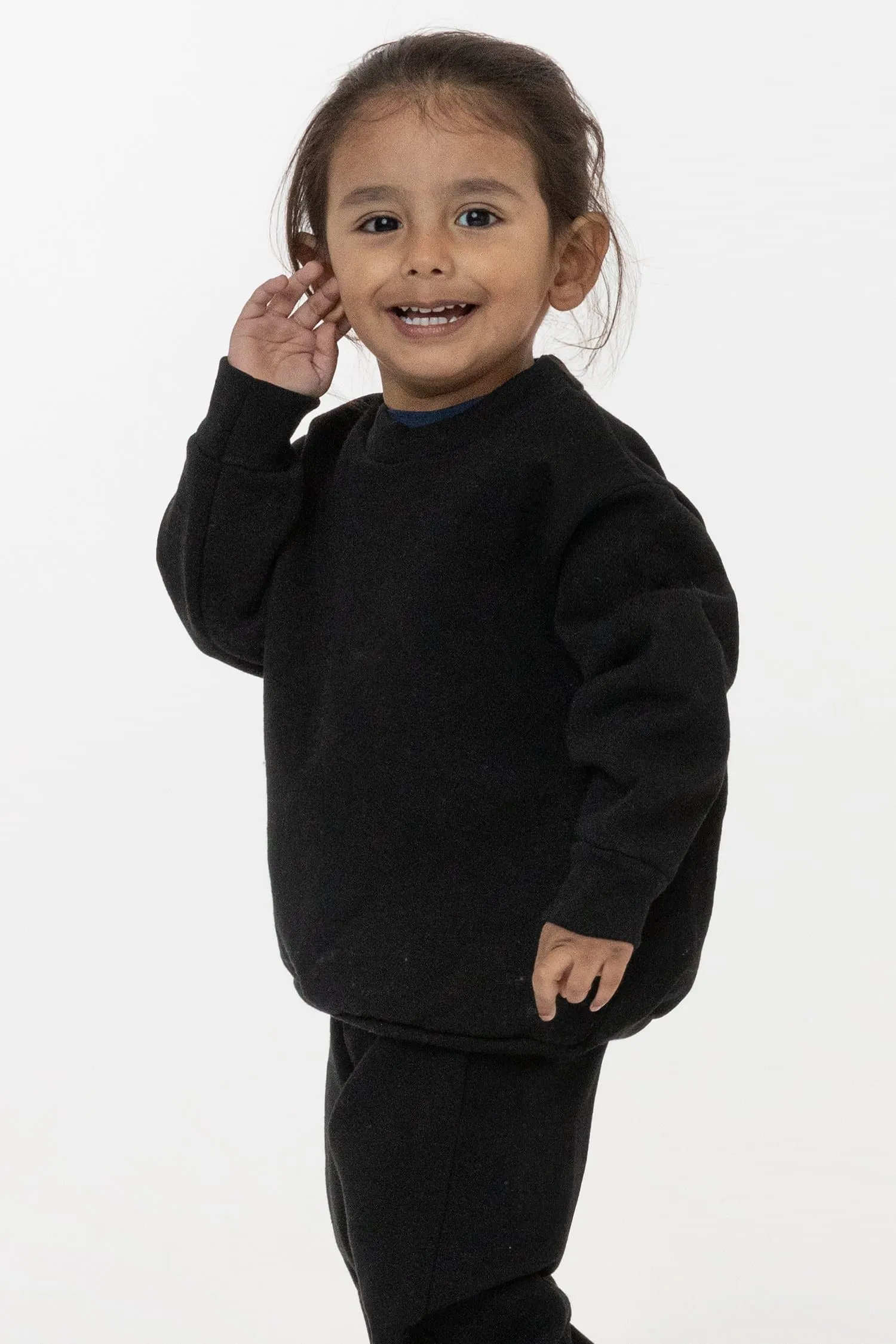 HF-107 - Kids Heavy Fleece Crewneck Sweatshirt