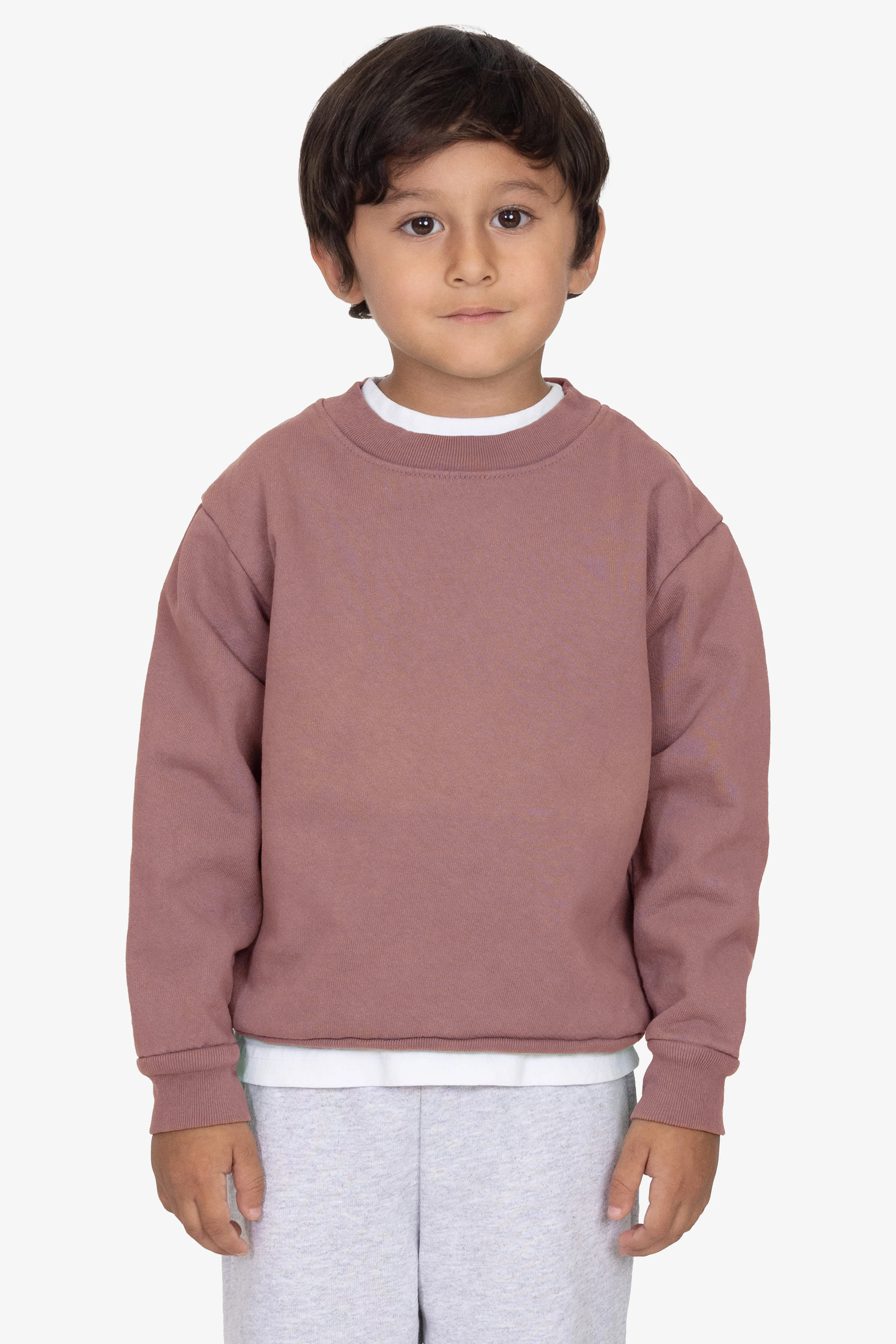 HF107GD - Kids Heavy Fleece Garment Dye Crew Sweatshirt