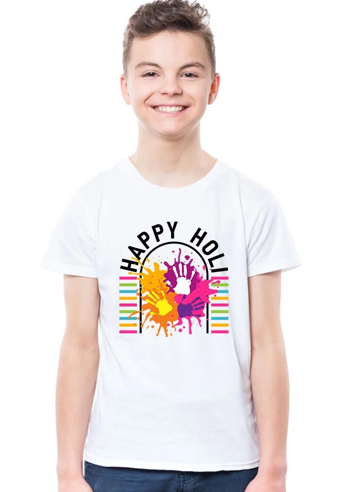 Hi Five Holi Senior Kids T-Shirt