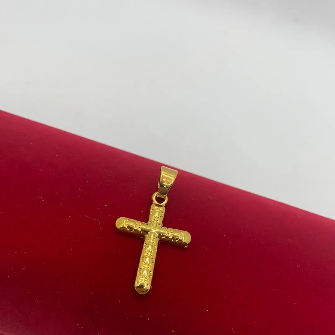 Gold-plated Holy Cross & Crucifix