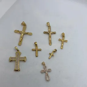 Gold-plated Holy Cross & Crucifix