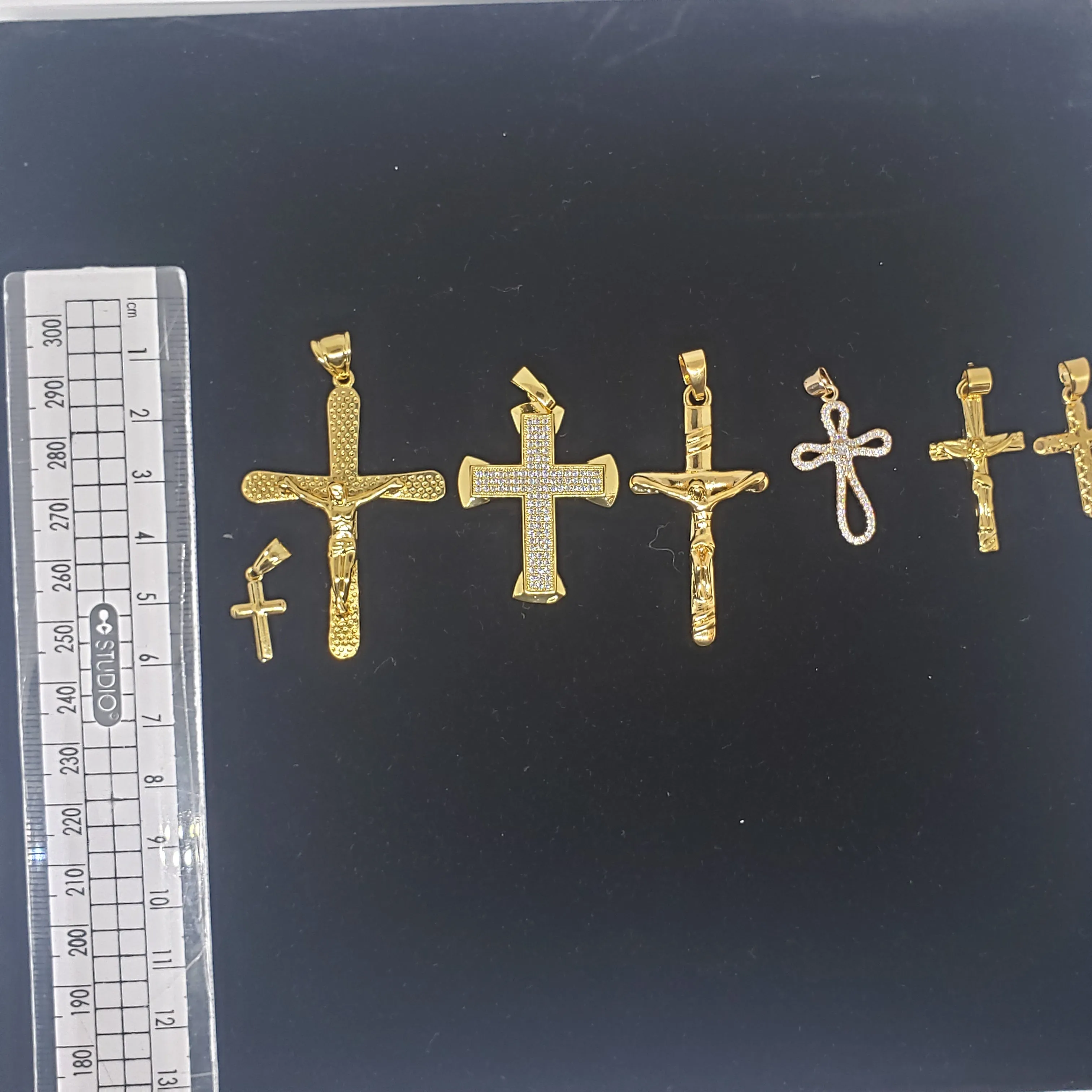 Gold-plated Holy Cross & Crucifix