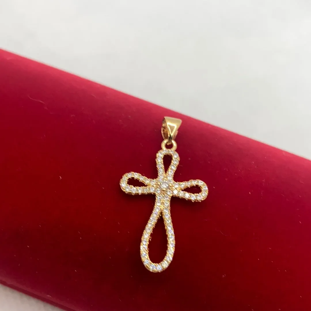 Gold-plated Holy Cross & Crucifix