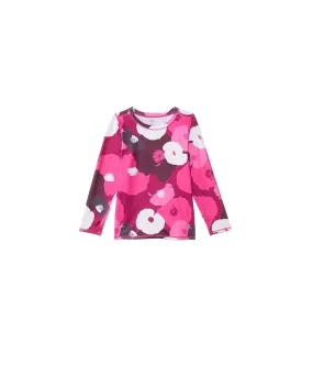 Kids' Hot Chillys Micro-Elite Chamois Printed Crew Neck