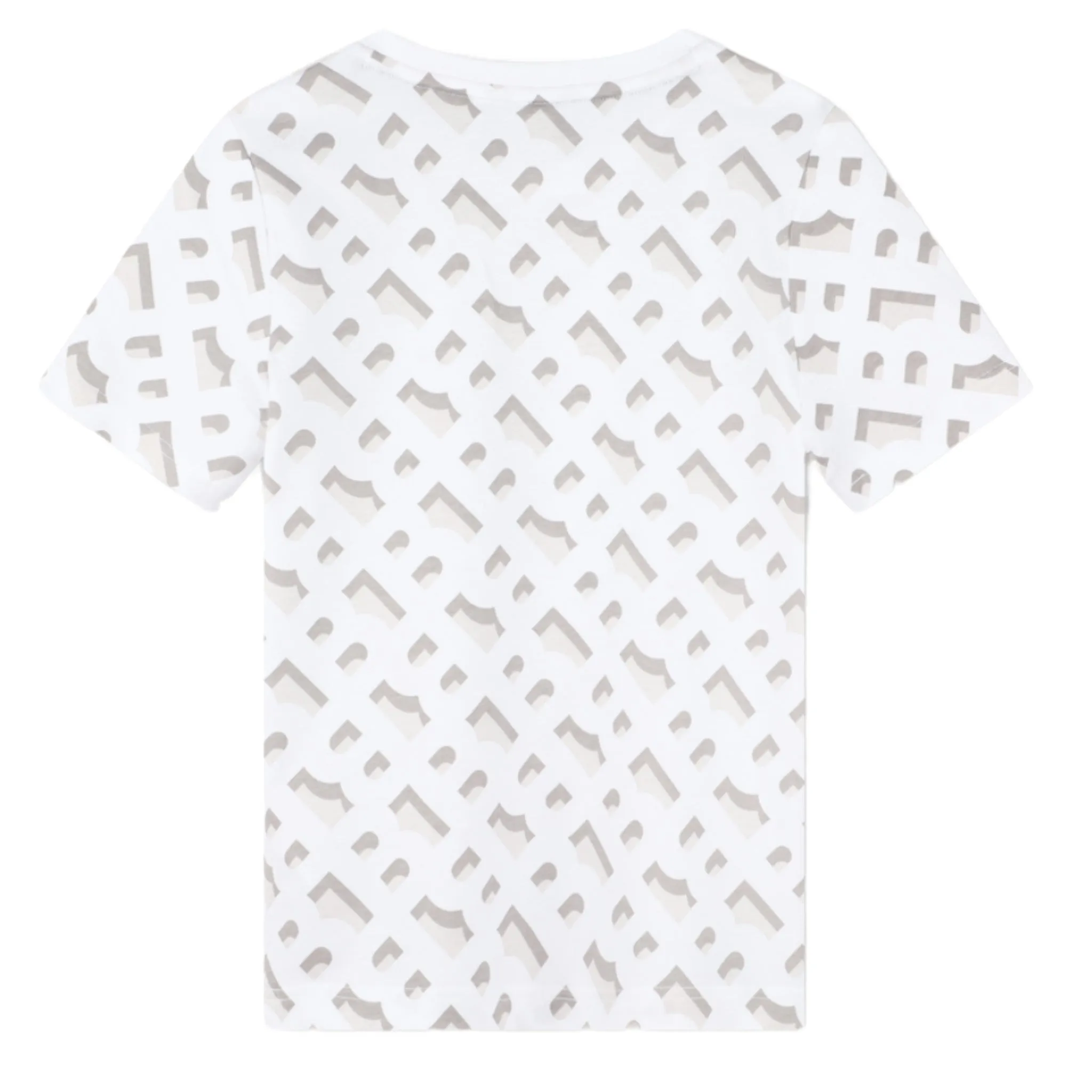 Hugo Boss Kids All-Over Monogram Print T-Shirt