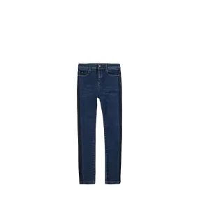 Hugo Boss Kids Junior Girl's Navy Stripe Jeans