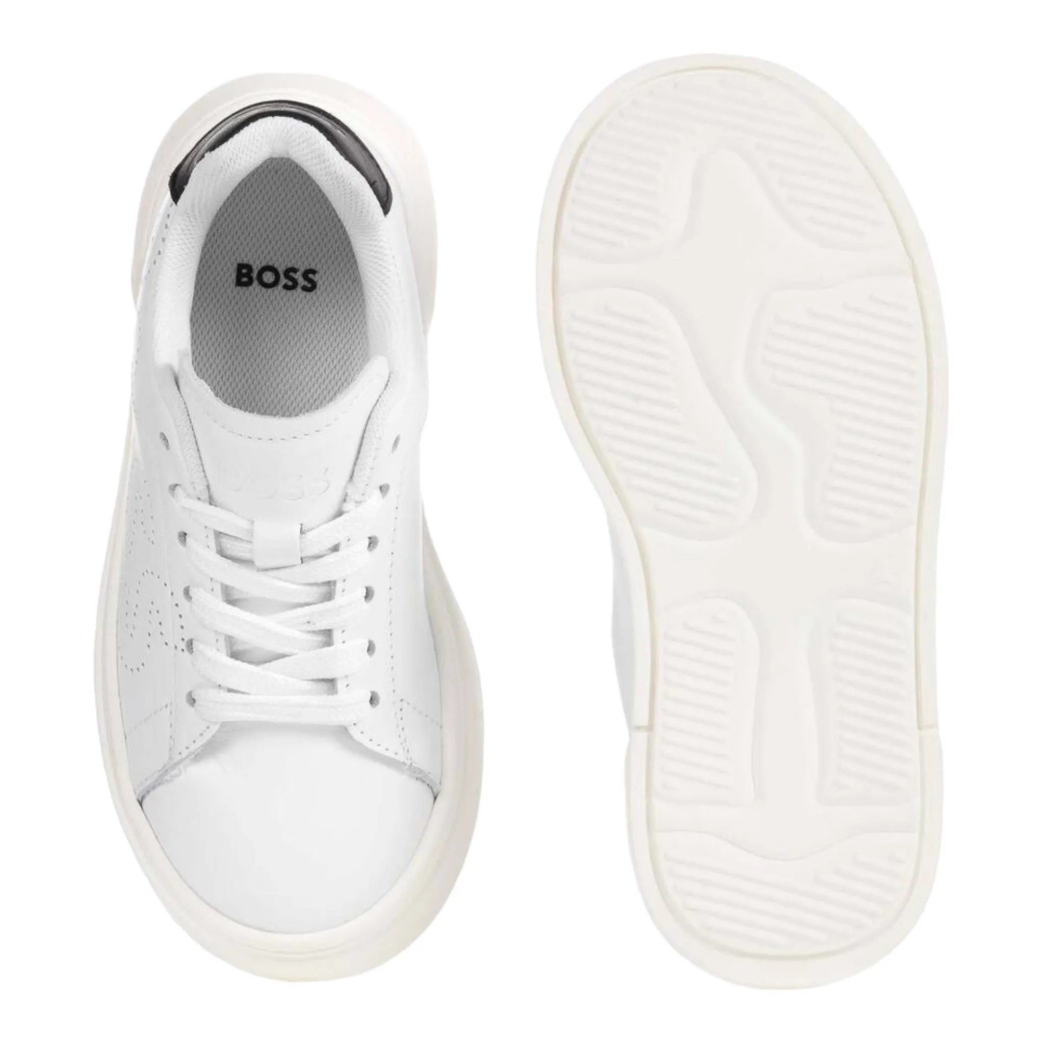 Hugo Boss Kids Lace Up Trainer