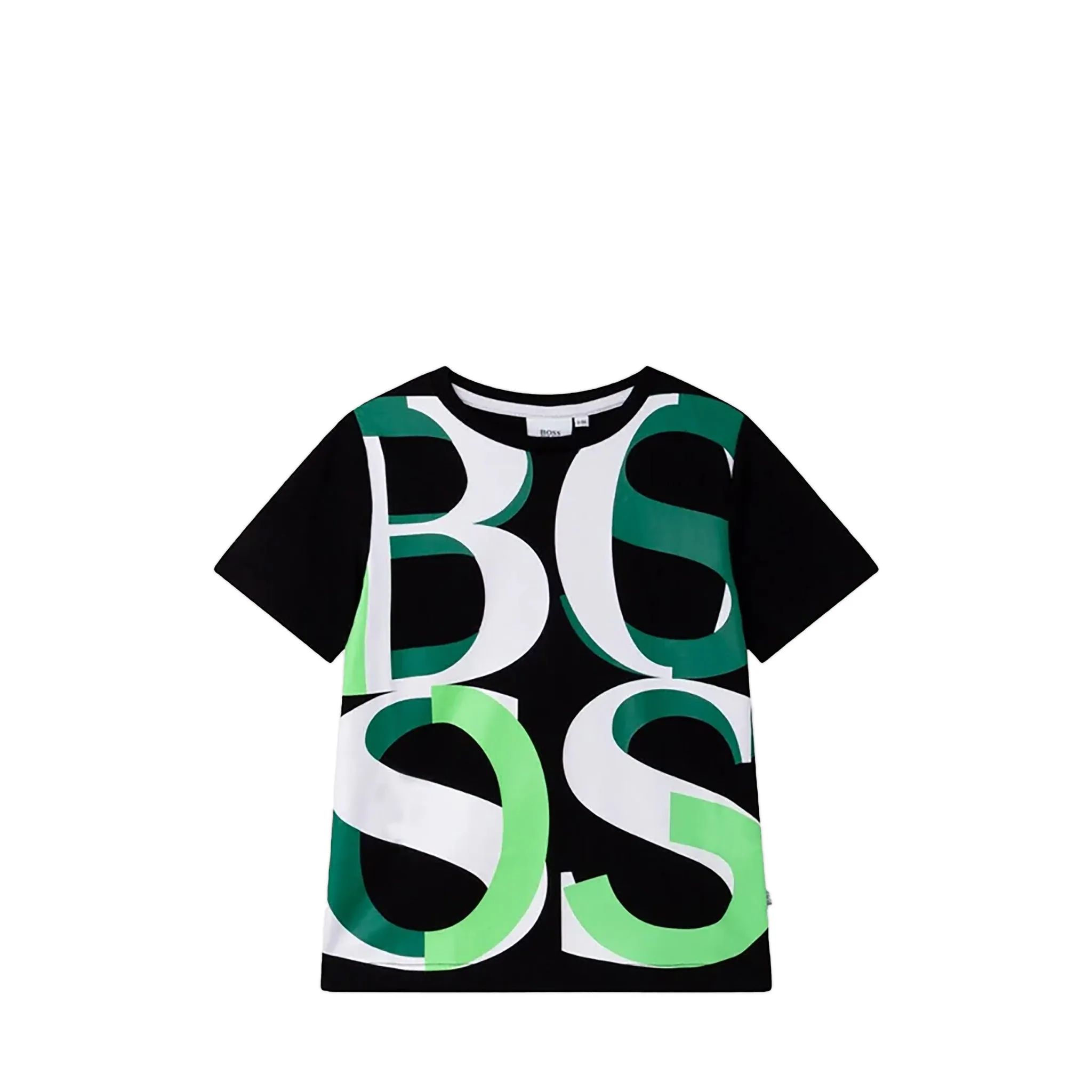 Hugo Boss Kids Large Text Logo T-Shirt