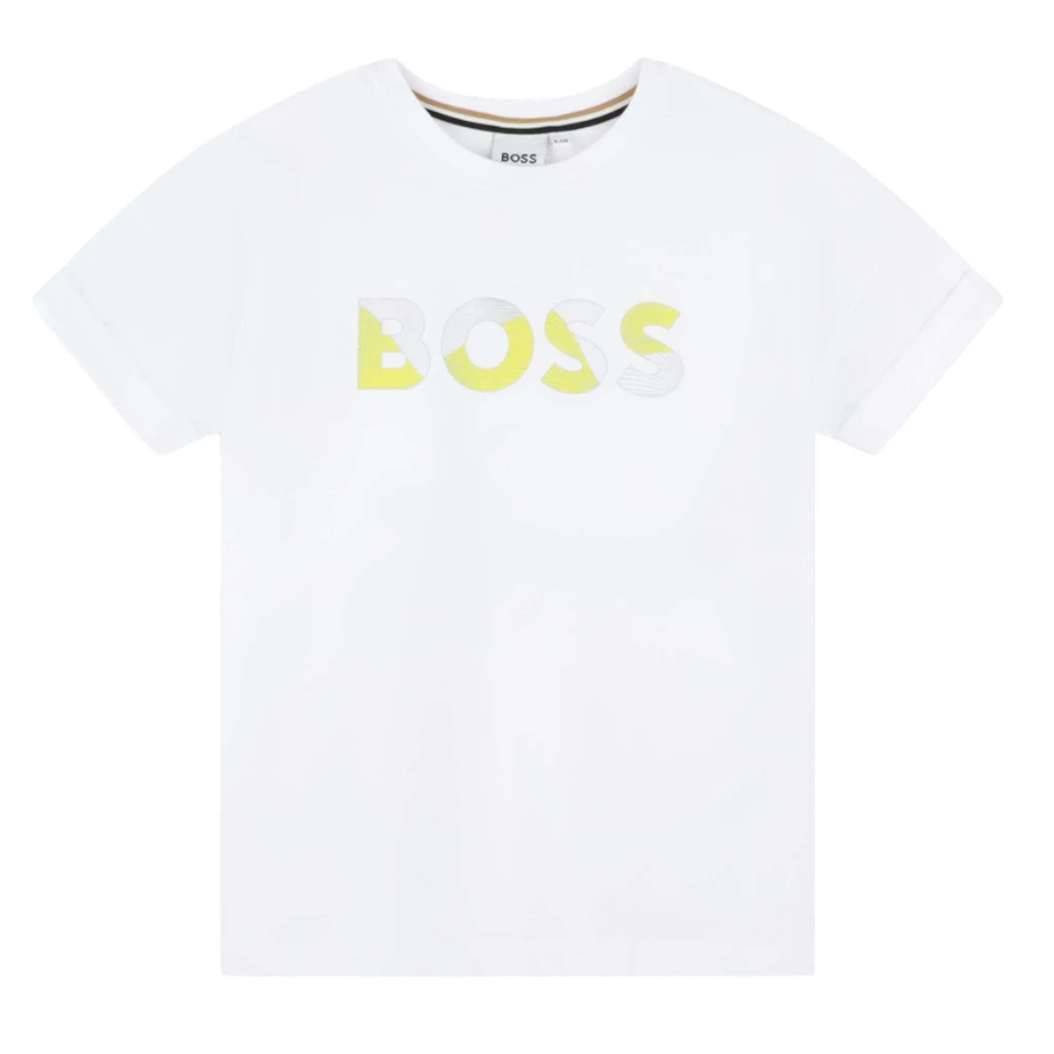 Hugo Boss Kids Lustrous Logo T-Shirt