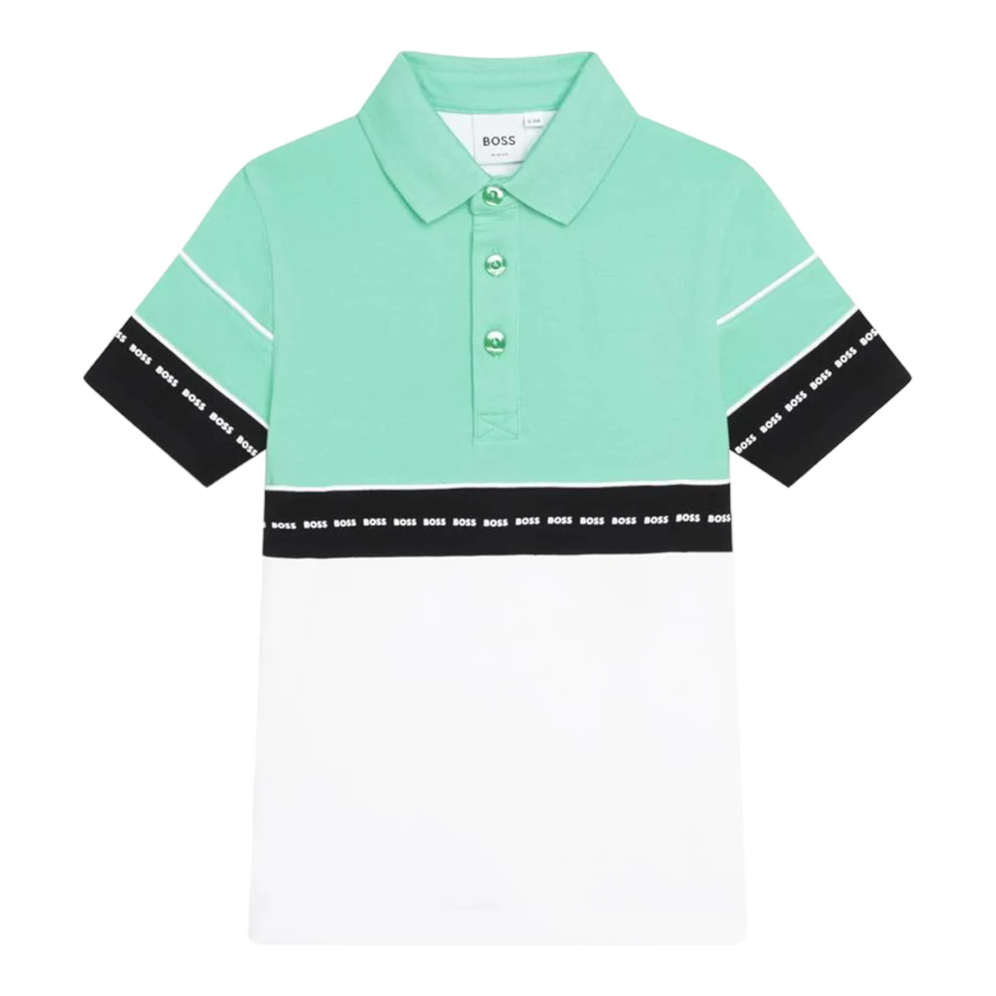 Hugo Boss Kids Pique Panel Polo