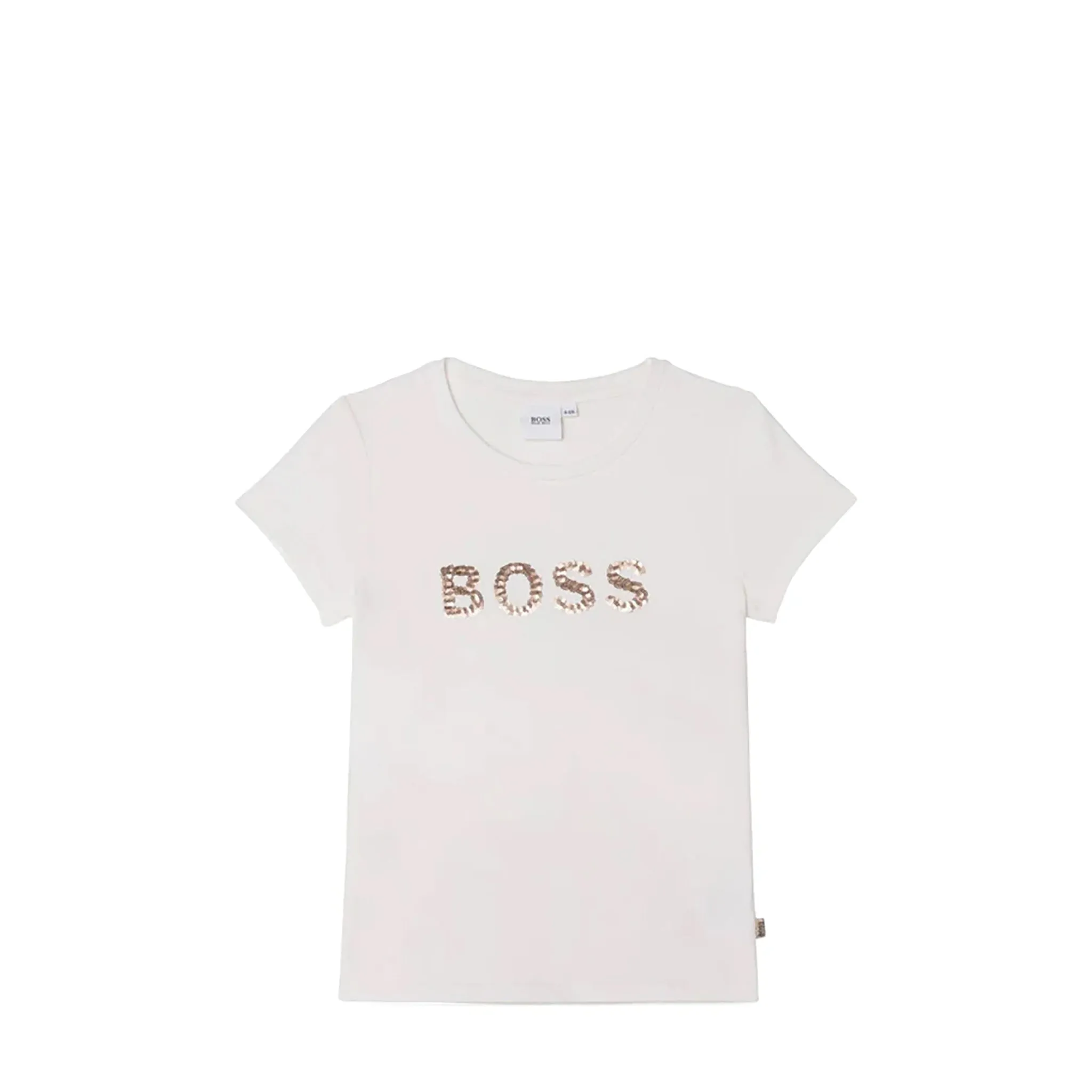 Hugo Boss Kids Sequin Logo T-Shirt