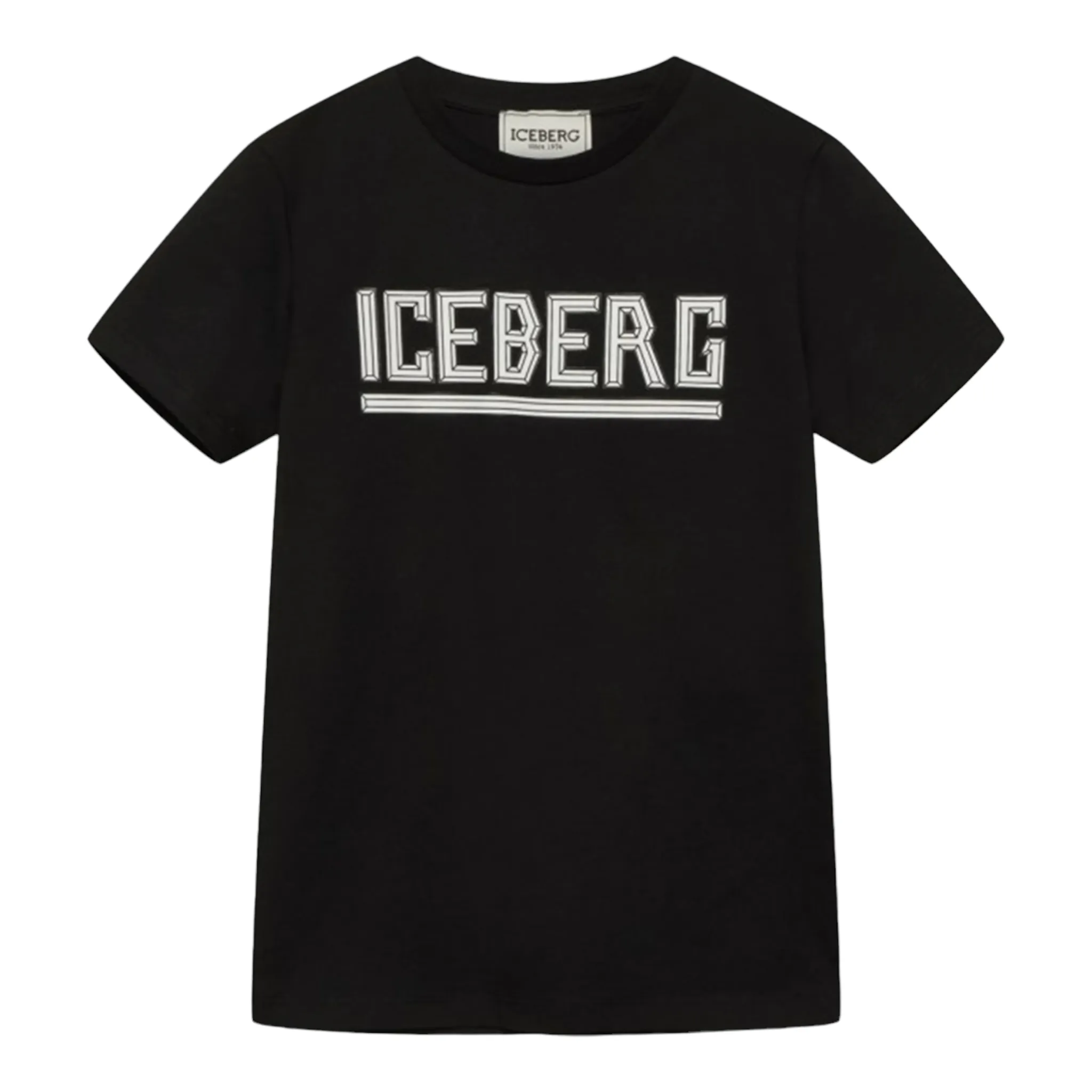 Iceberg Kids Black Logo T-shirt