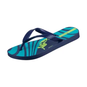 Blue Green Ipanema Infradito for Kids