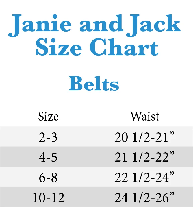 Janie and Jack Canvas Tie Short (Toddler/Little Kids/Big Kids)