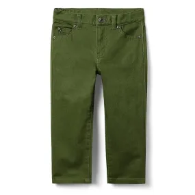 Janie and Jack Sateen Five-Pocket Pants (Toddler/Little Kids/Big Kids)