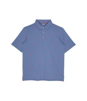 johnnie-O Flamingo Floaty Kids Performance Polo