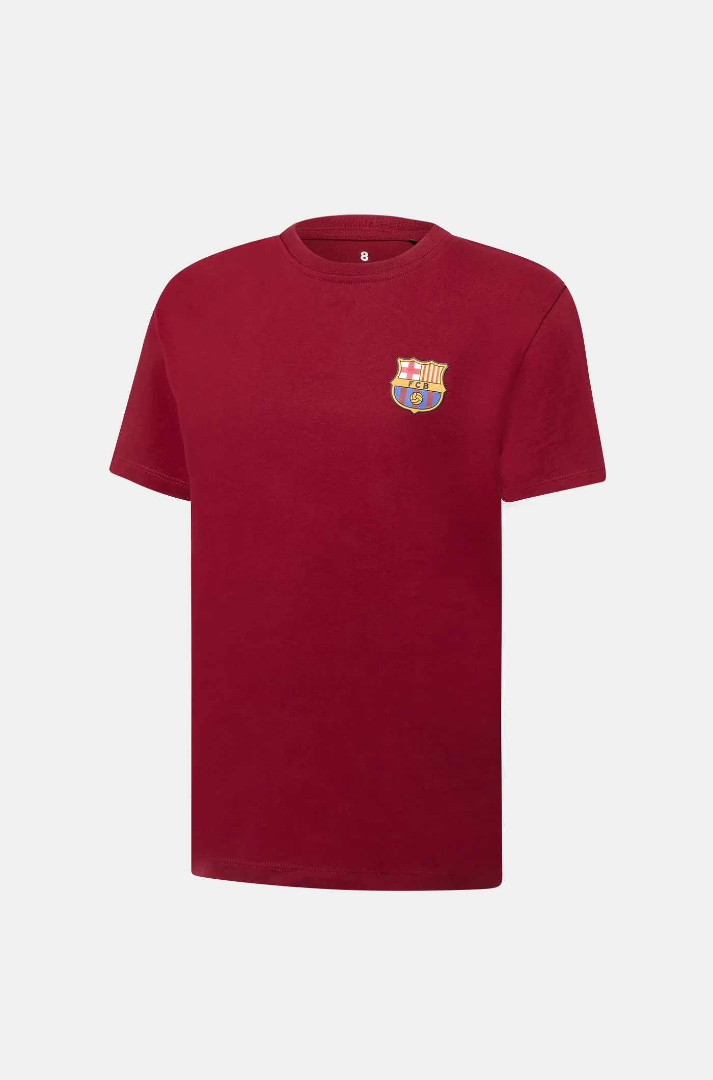 Junior Red T-Shirt with Bara Crest